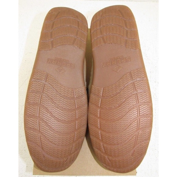 Womens Sperry Top-Sider Shearling Cup Sole Cinnamon Moccasin Loafers Slippers 11 - Picture 5 of 6
